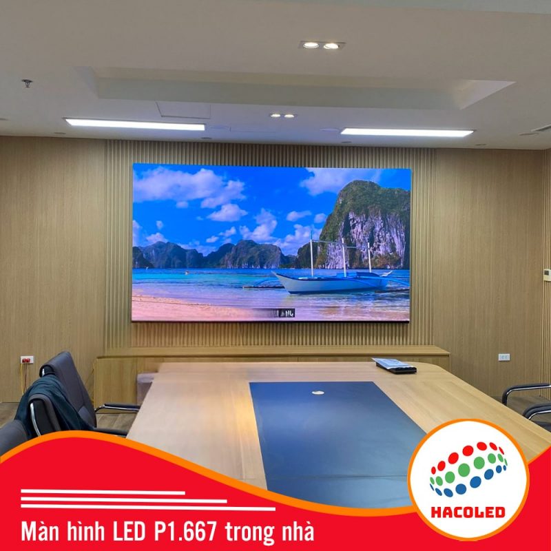 Màn hình LED P1.667 trong nhà
