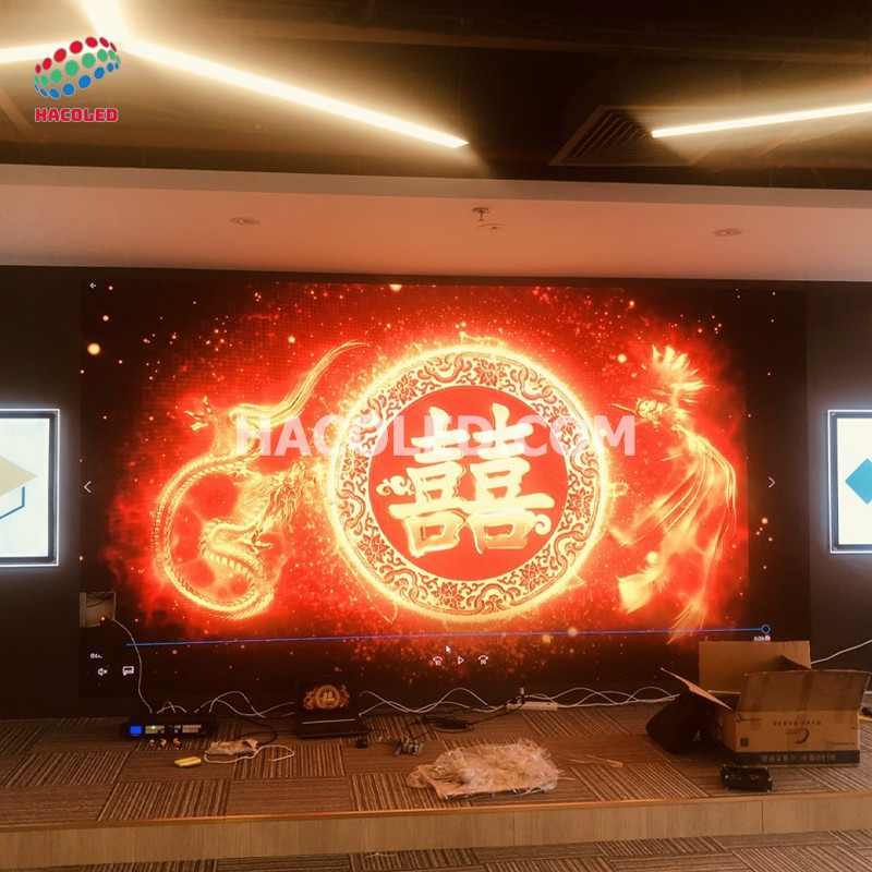 Màn hình LED P5 trong nhà bóng đen 1